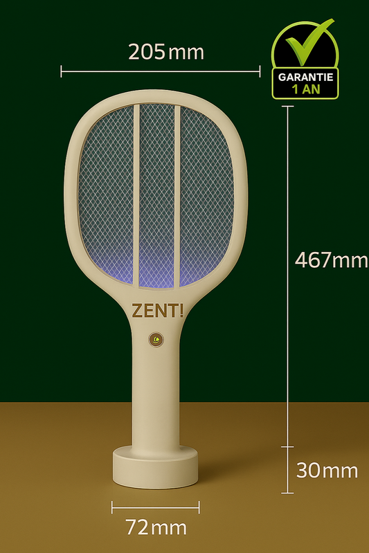 Lampe Anti-Moustique 2-en-1 – Rechargeable USB, Protection Intérieure & Extérieure